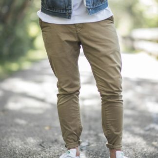 V7Ppxxs Men's Straight Fit Chino Pants — Cotton Twill