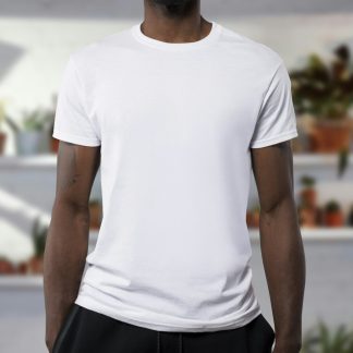 V7Ppxxs Men's Classic Crew Neck T-Shirt — Soft Cotton Everyday Tee